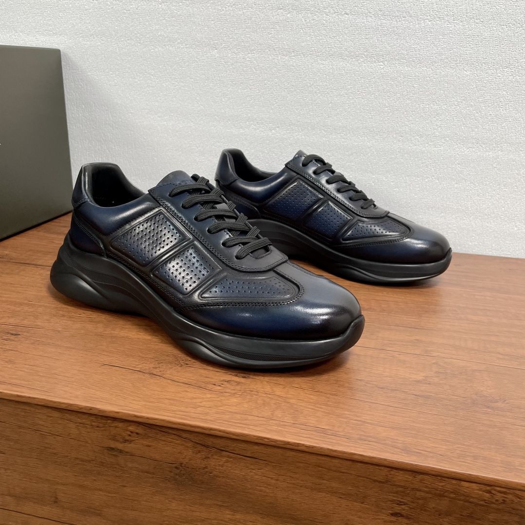 Berluti Men's Leather Sneakers - Premium Calfskin, Perforated Detail, Rubber Sole 4 cmp i1752033343601 2494 0 2