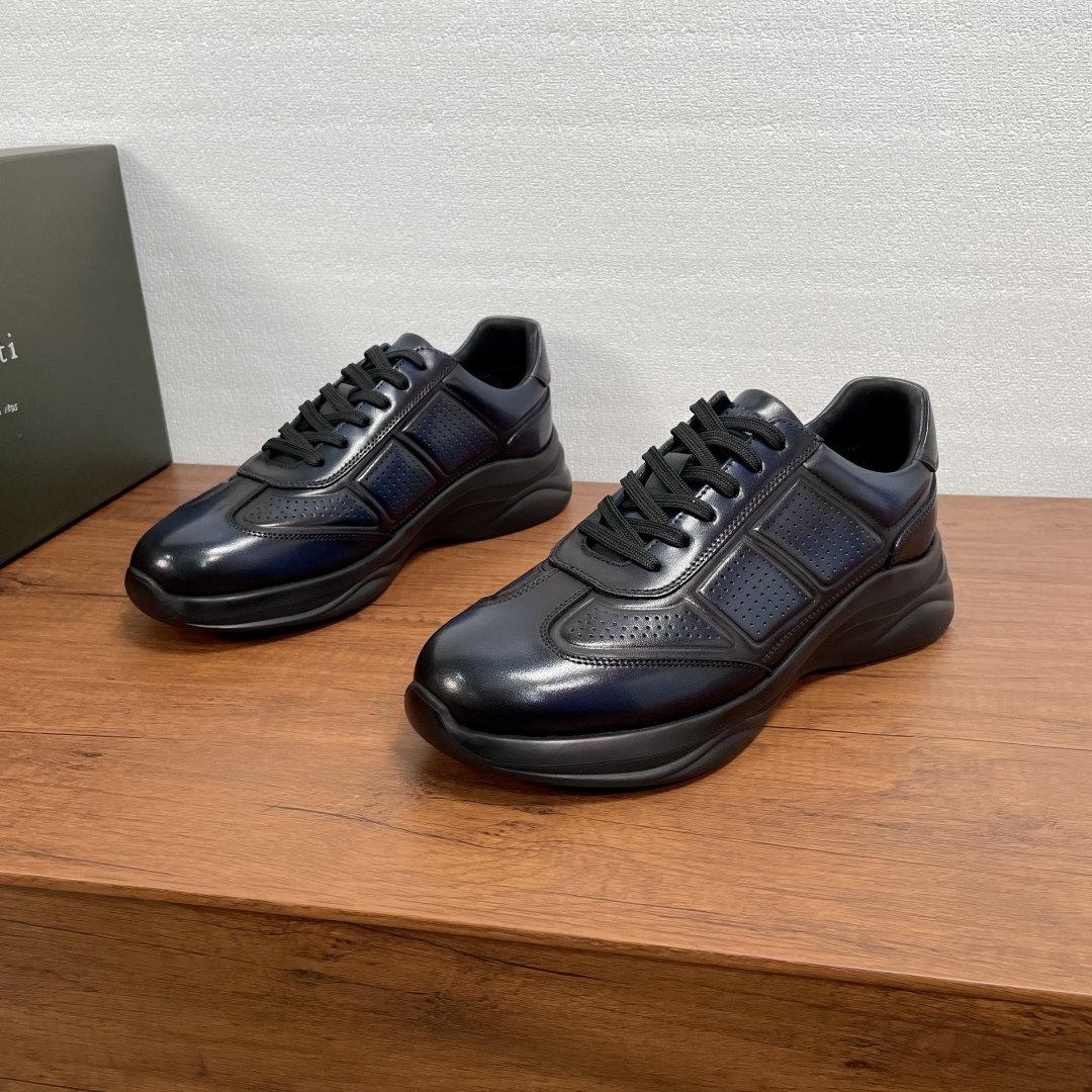 Berluti Men's Leather Sneakers - Premium Calfskin, Perforated Detail, Rubber Sole 2 cmp i1752033346625 6606 0 0