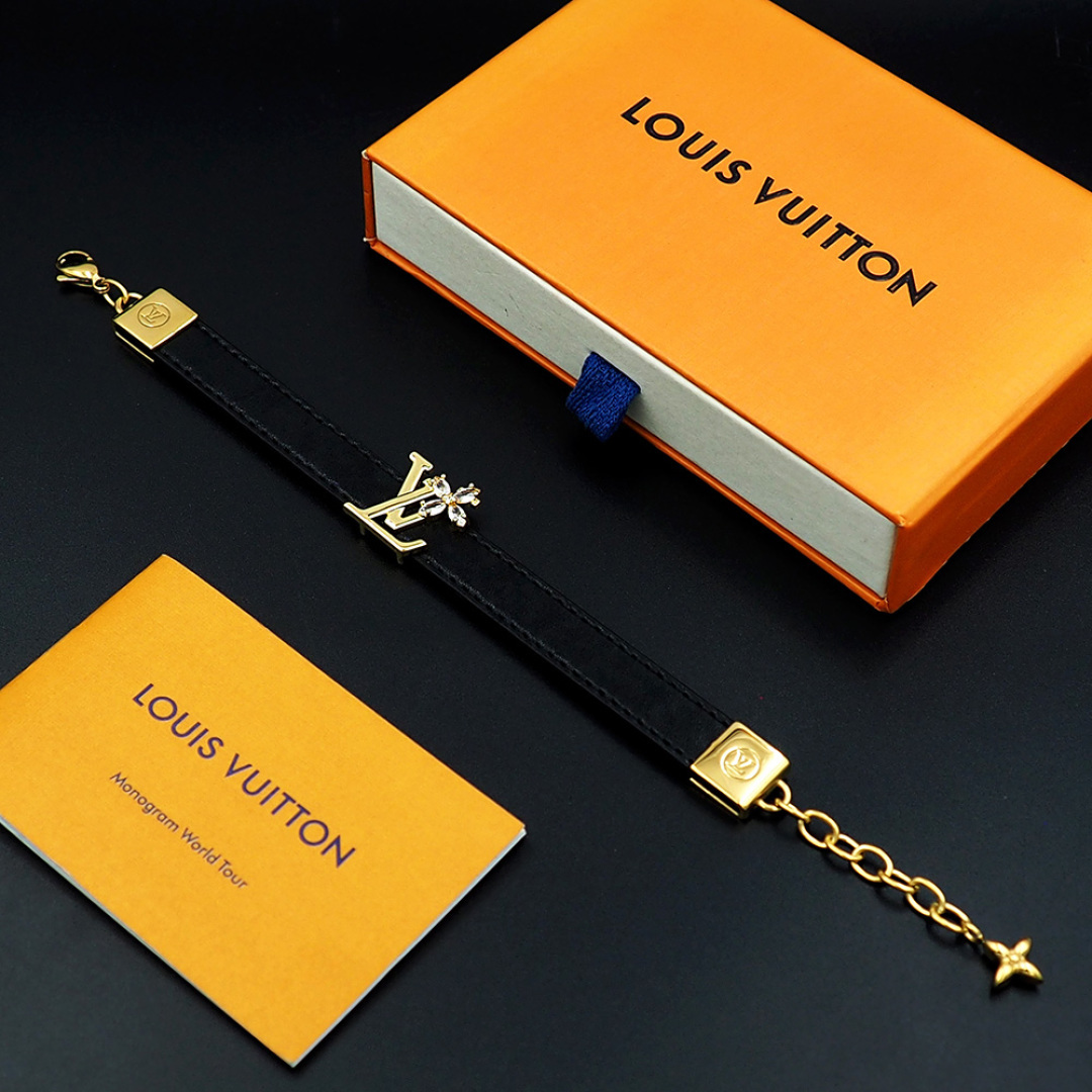 LV Monogram Crystal Donkey Bracelet: ¥220 Brand Remodel with Classic Elements - 图片 7