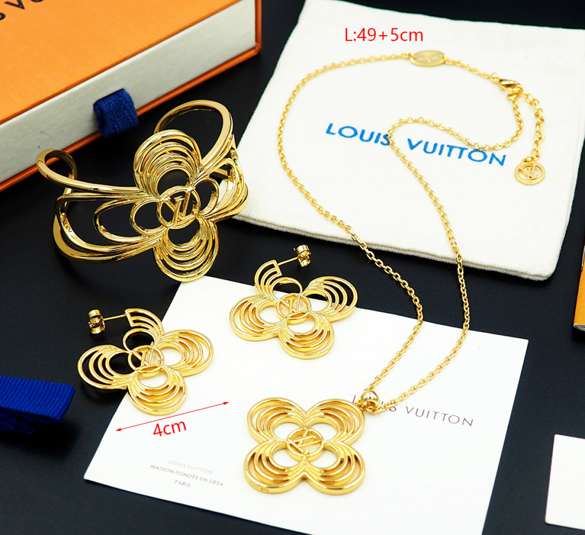 LV Breeze Jewelry Collection: Handcrafted Elegance Inspired by Nature. - 图片 3