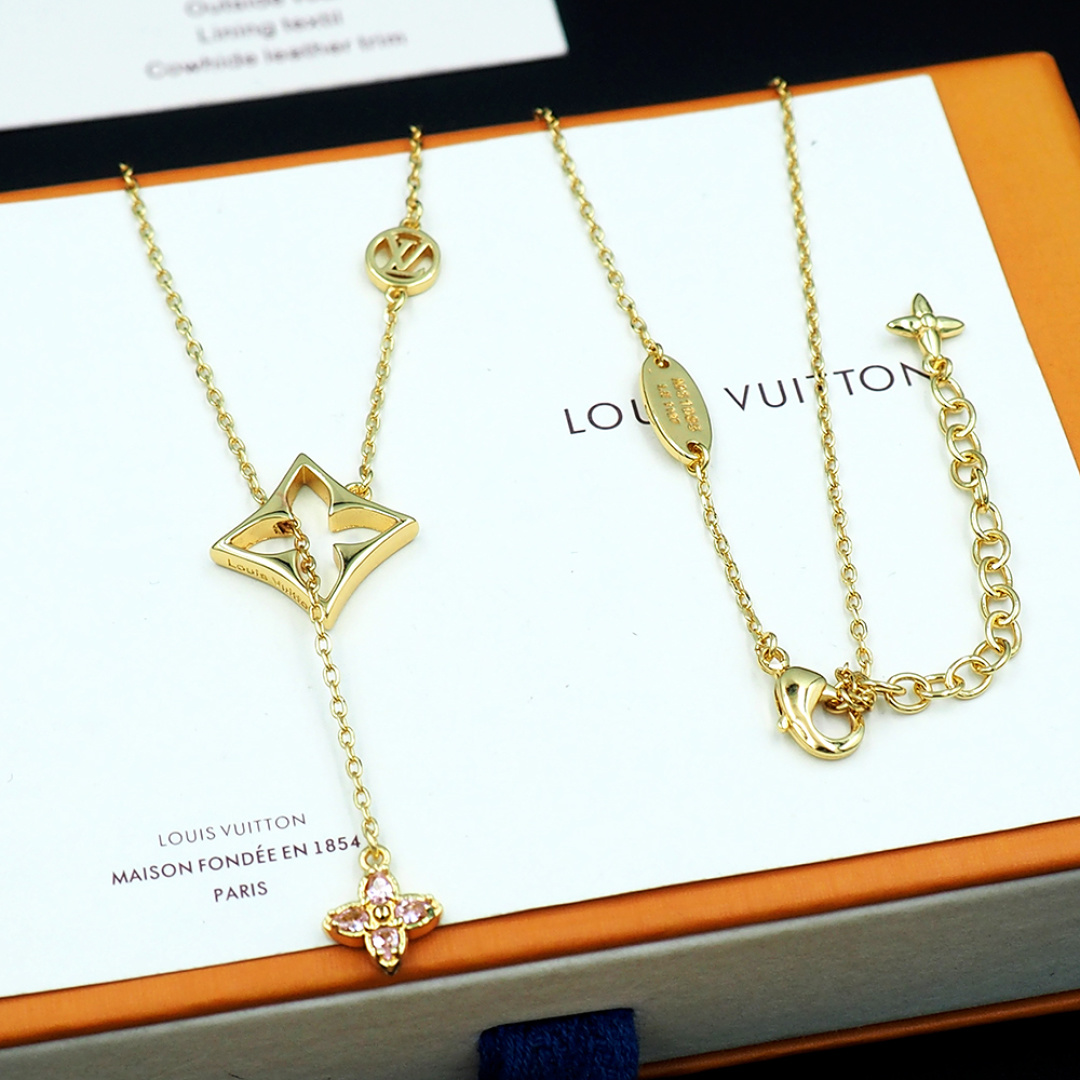路易威登 Louis Vuitton 传世高定珠宝耳环项链戒指首饰 #CB185DAC 3