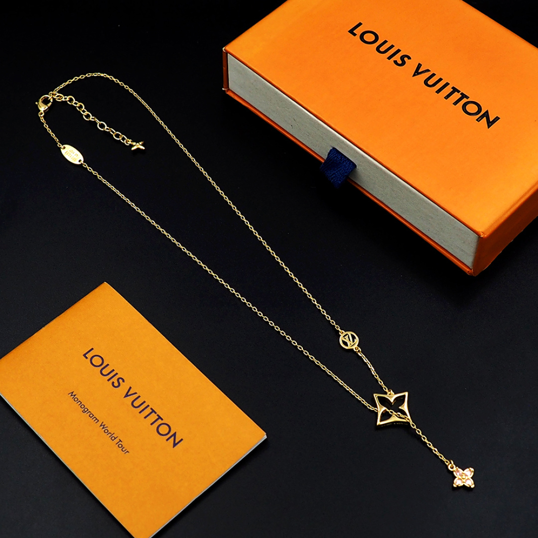路易威登 Louis Vuitton 传世高定珠宝耳环项链戒指首饰 #CB185DAC 4