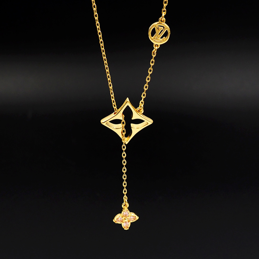 路易威登 Louis Vuitton 传世高定珠宝耳环项链戒指首饰 #CB185DAC 8