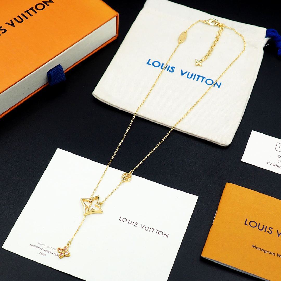 路易威登 Louis Vuitton 传世高定珠宝耳环项链戒指首饰 #CB185DAC 6