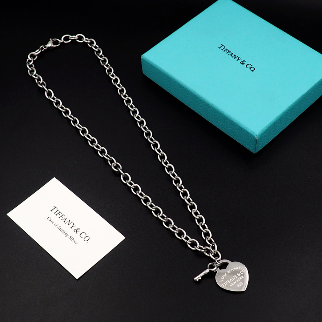 Tiffany класічны крыжаваны двухколерны калье, таўсцейшае залачэнне, элегантнае і мілае, раскошнае і ўтульнае - топ-якасць