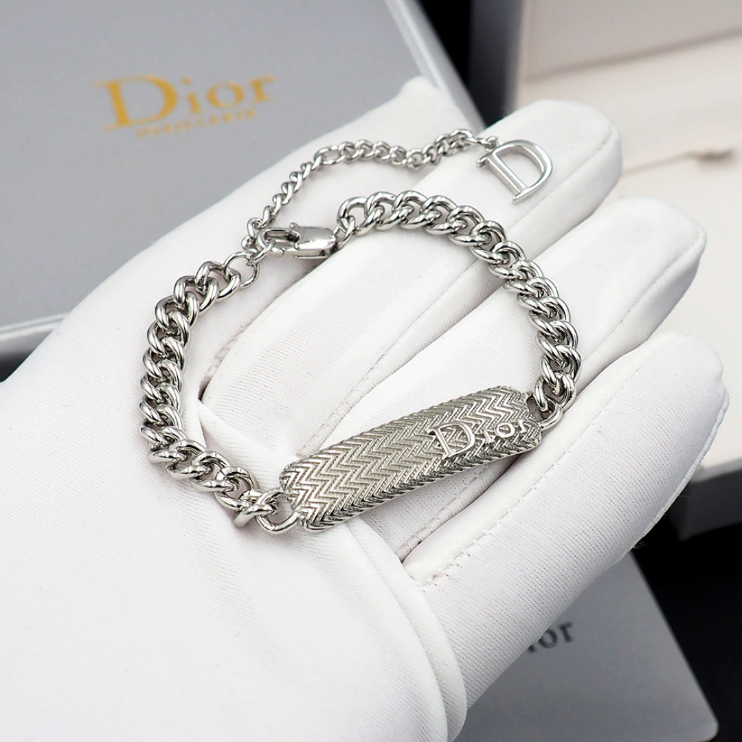 Dior Dior波纹牛仔链手链
