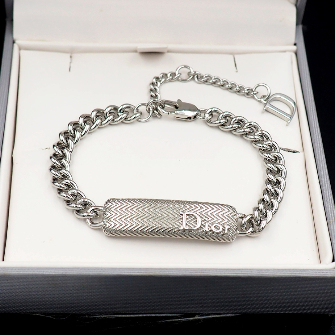 Dior Dior波纹牛仔链手链