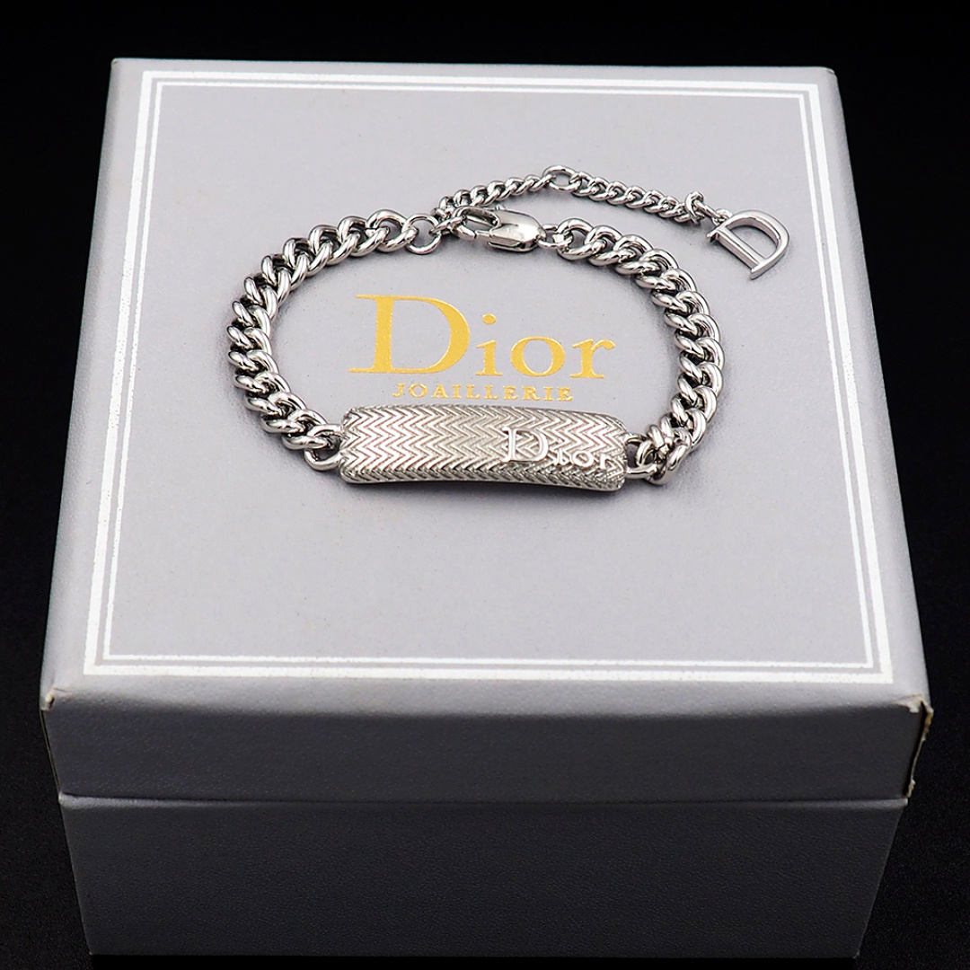 Dior Dior波纹牛仔链手链