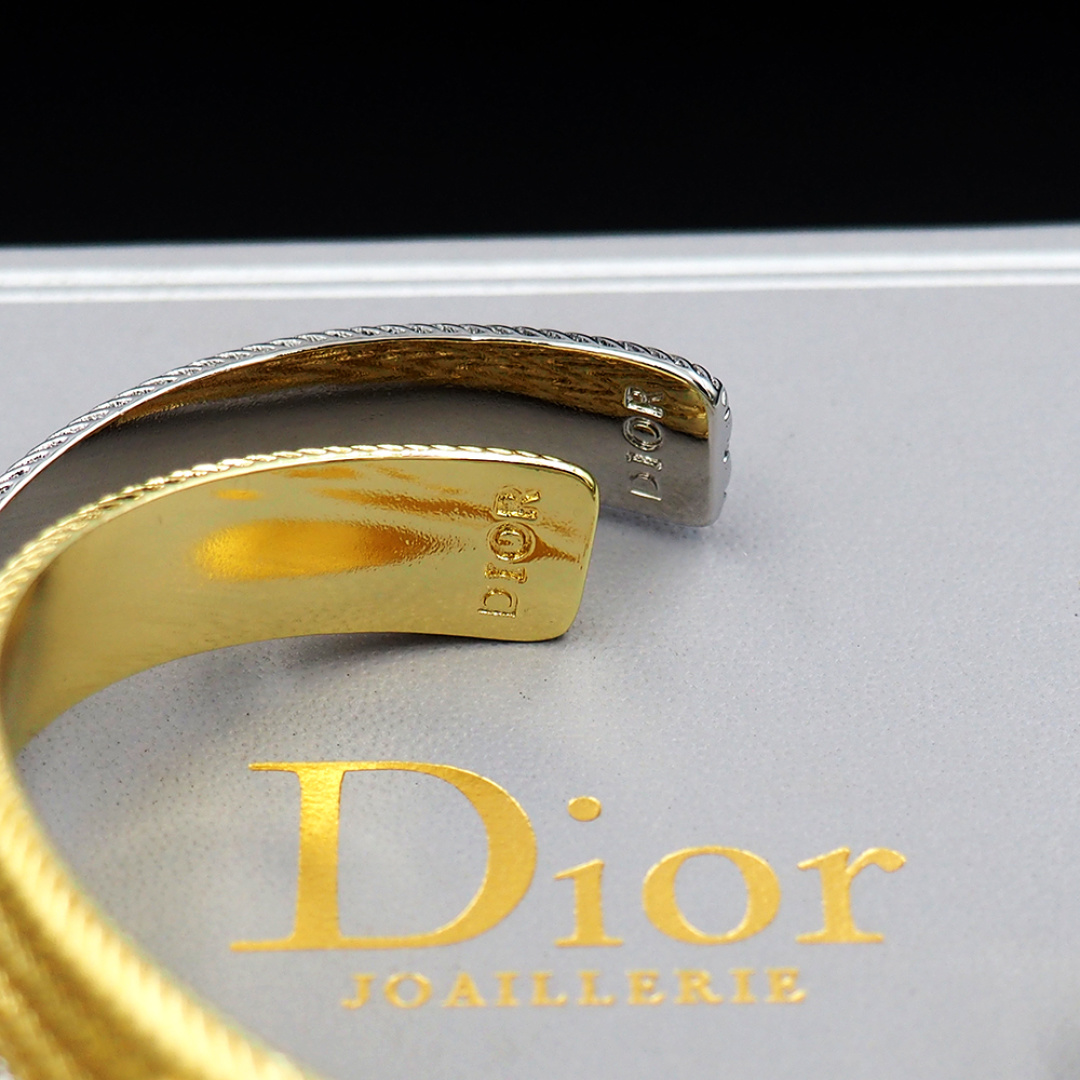 Dior Dior波纹牛仔链手镯