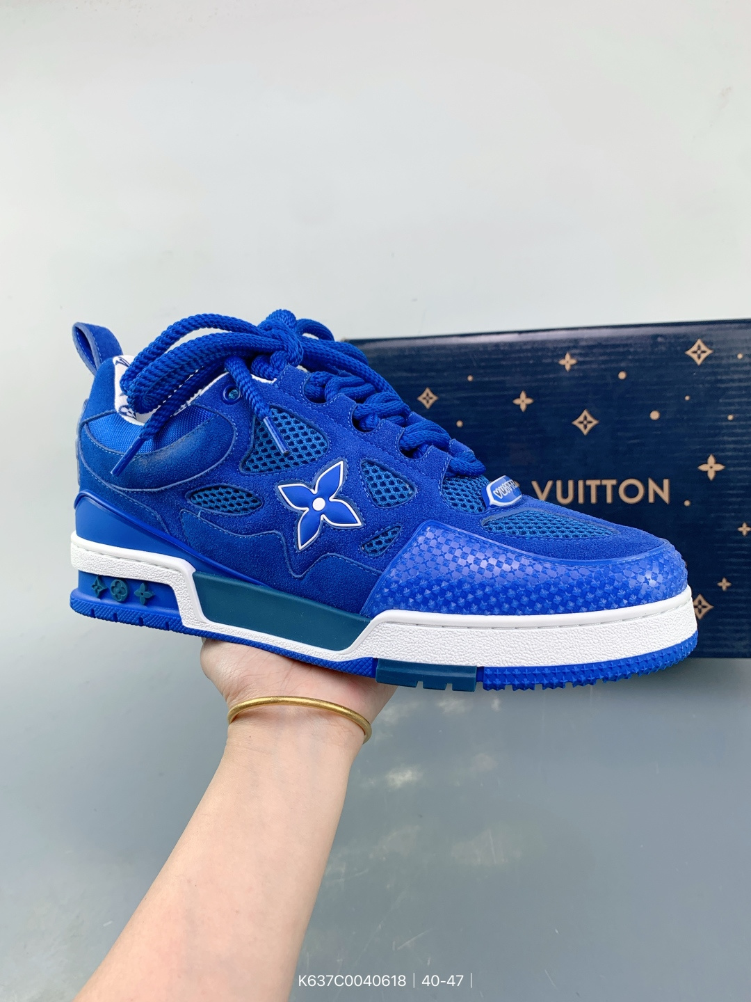 YS LV Trainer Virgil Abloh Monogram