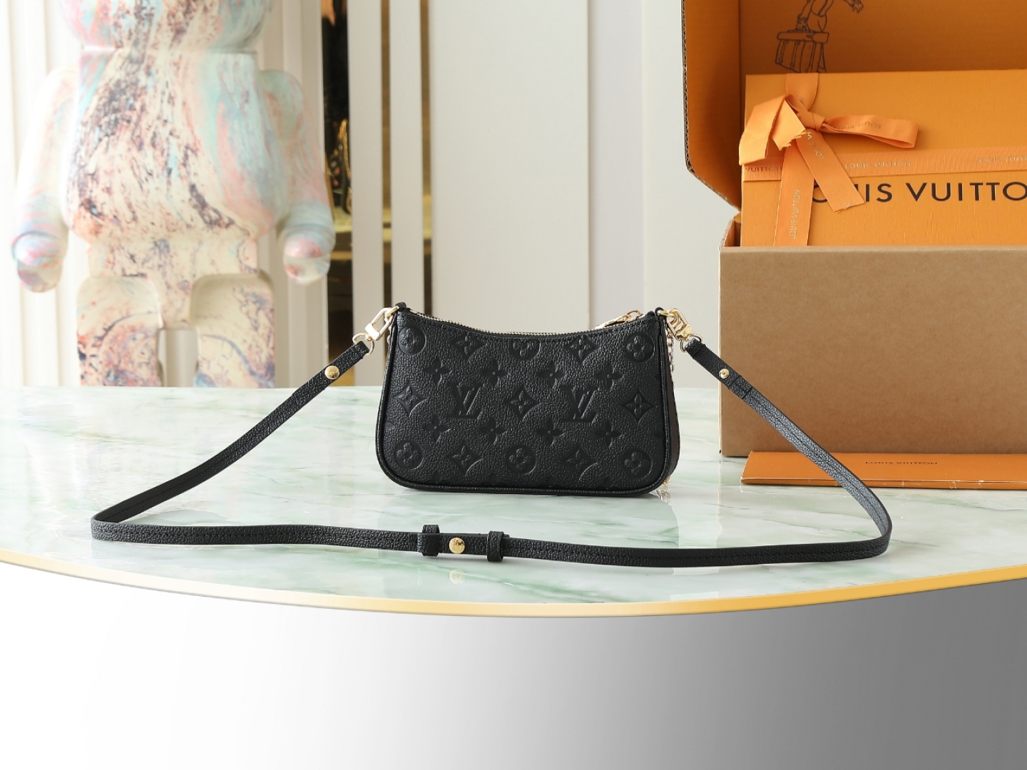 【顶级原单 独家实拍】M80349黑 M81066白 2022 春季系列 Easy Pouch On S