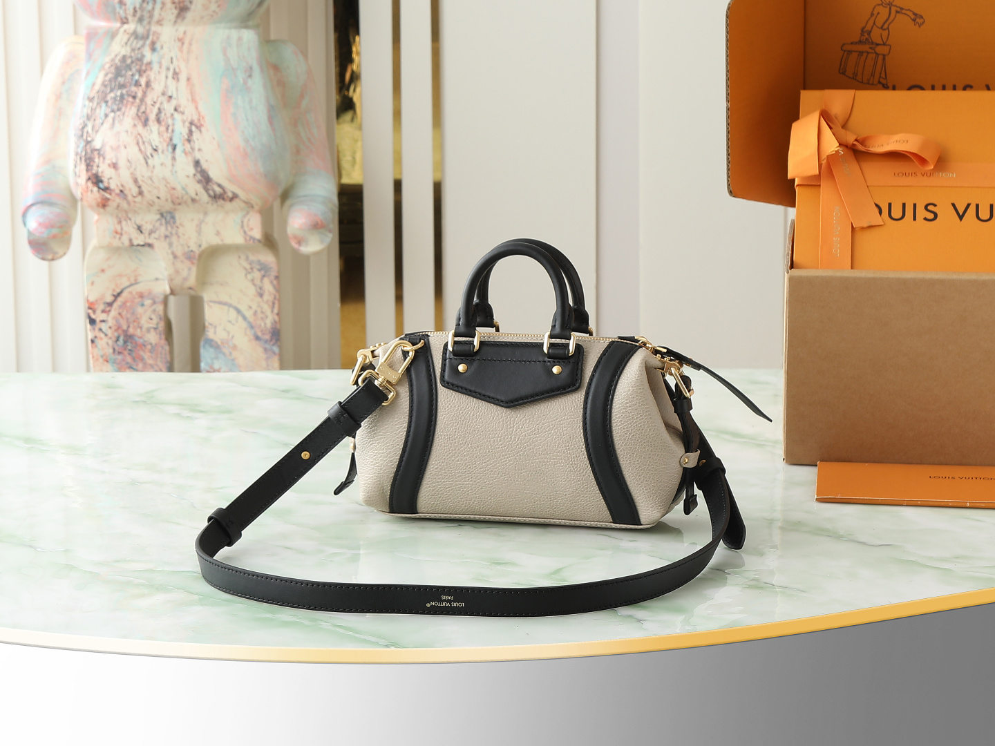 【顶级原单 独家实拍】M14721灰褐色 全皮机车包 M14702 M14623 NANO LV BIK