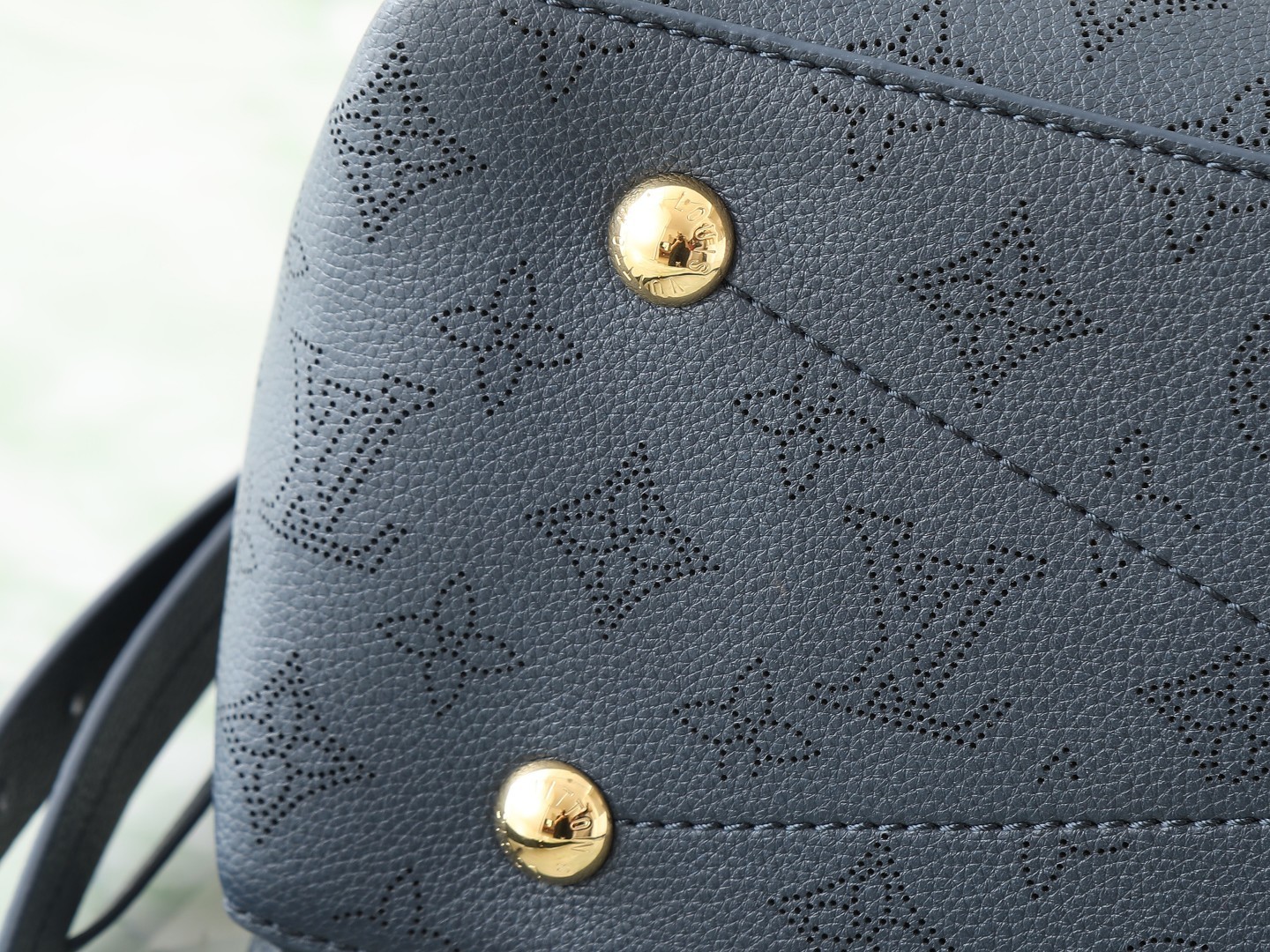 【顶级原单 独家实拍】M14316深蓝/镂空 全皮链条包手提包 Bella Tote Ys 手袋 本款