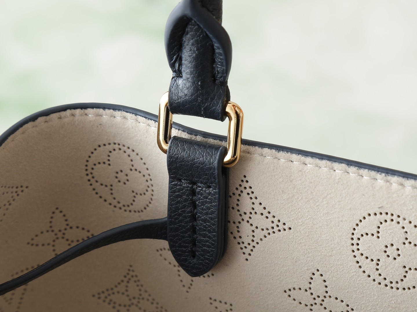 【顶级原单 独家实拍】M14316深蓝/镂空 全皮链条包手提包 Bella Tote Ys 手袋 本款