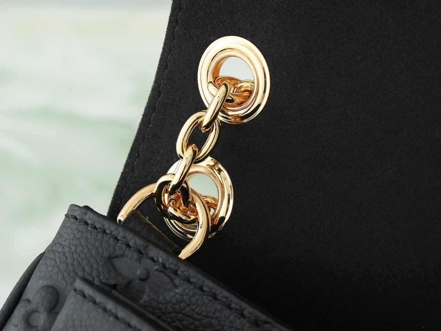 【顶级原单 独家实拍】M14604黑色 全皮压花链条包 当季新款 ANYTIME FLAP BAG 手袋