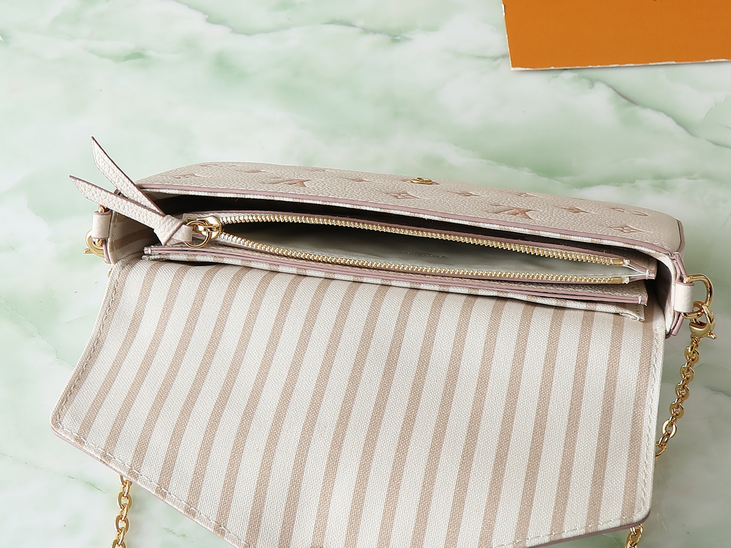 【顶级原单 独家实拍】M14968 Pochette Félicie 链条包取材 Monogram Em