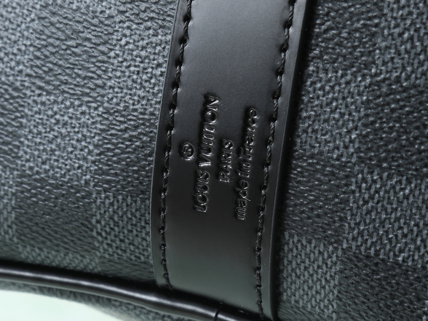 【顶级原单 独家实拍】N41416黑格 KEEPALL 50旅行袋(配肩带)这款以Damier Grap