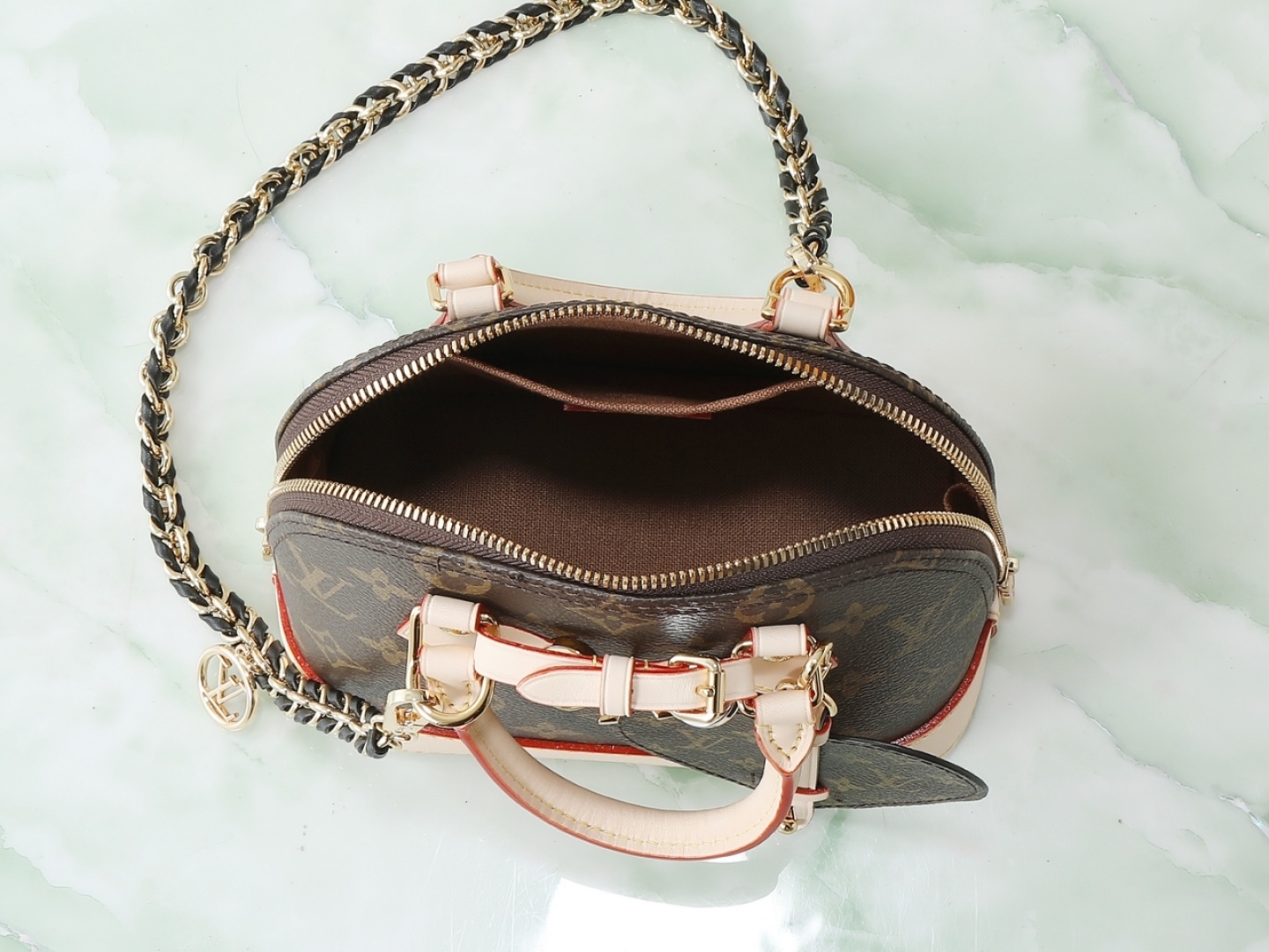 【顶级原单 独家实拍】M14339老花 链条贝壳包 Alma Mini LV&I 手袋 LV&I系列推出
