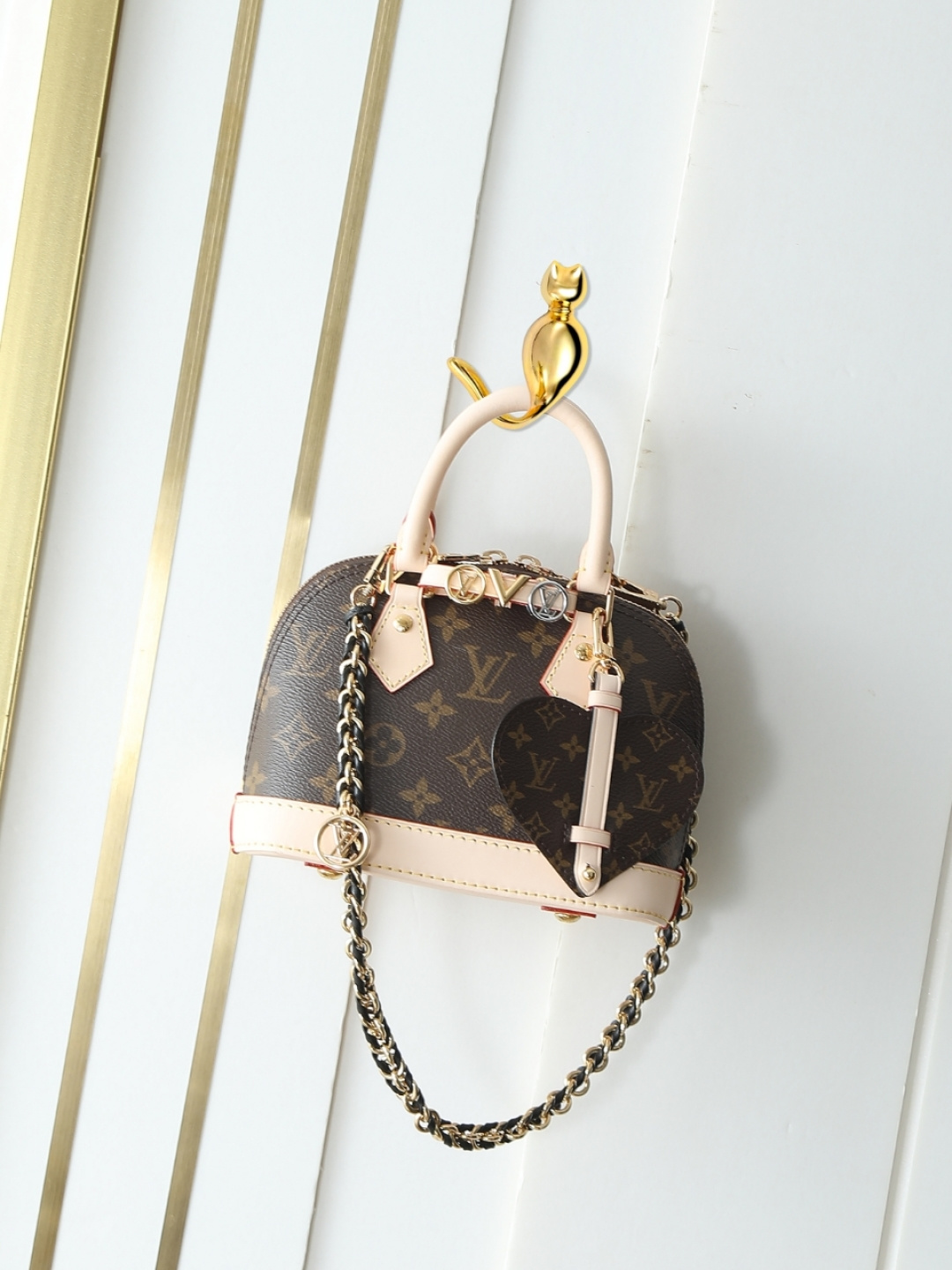 M14339 bolso concha cadena presbicia Bolso Alma Mini LV&I