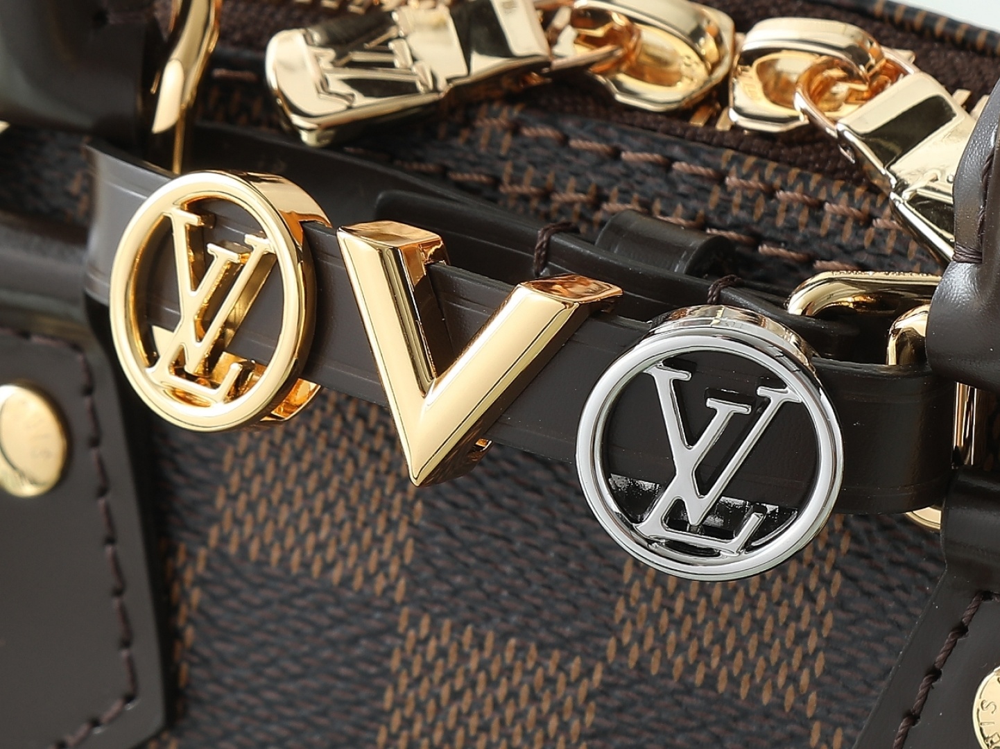 【顶级原单 独家实拍】M14339啡格 链条贝壳包 Alma Mini LV&I 手袋 LV&I系列推出