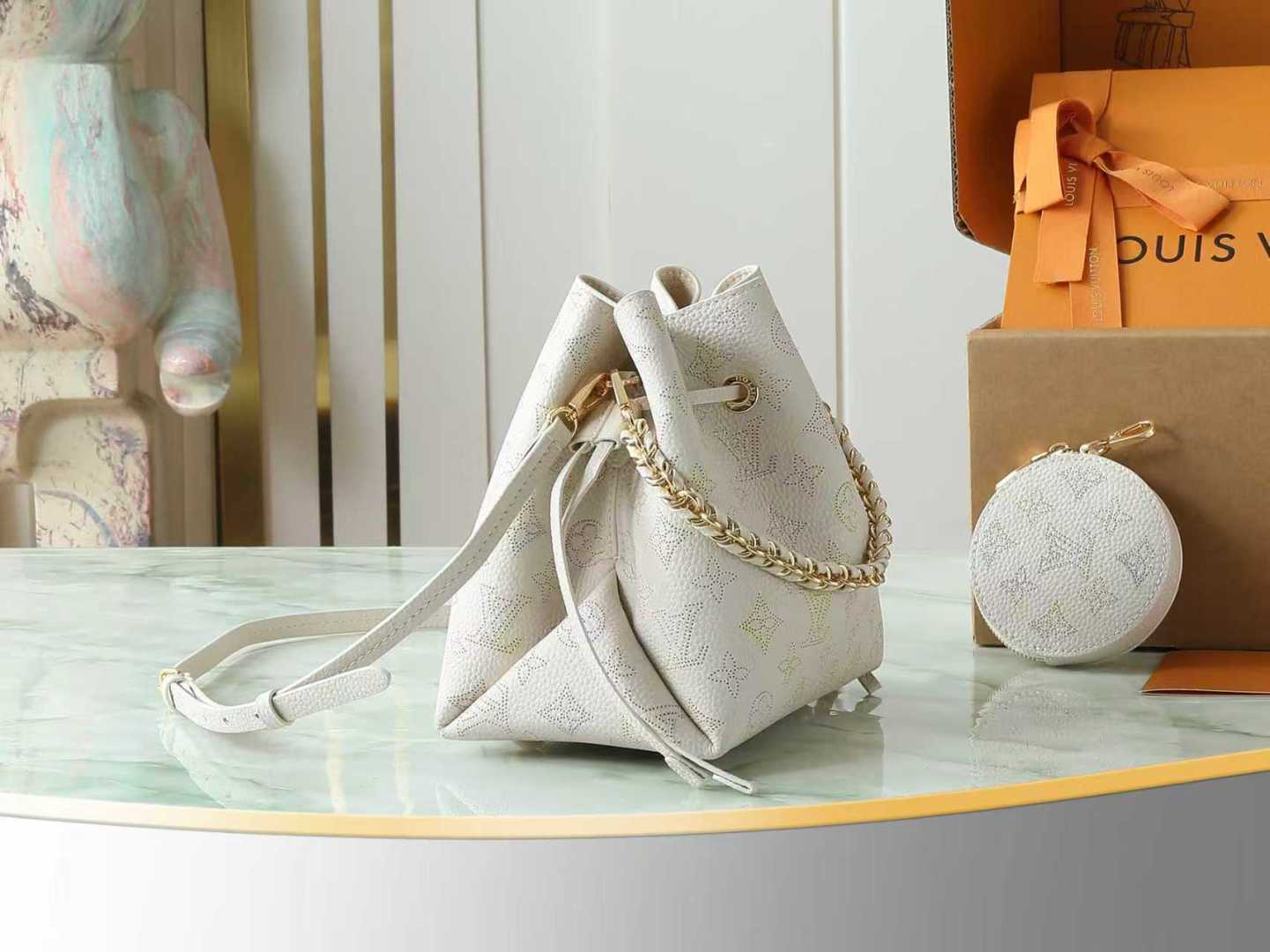 【顶级原单 独家实拍】M15114 本款 Bella 手袋出自 Dream 系列 以镂花皮革呈现 Mon