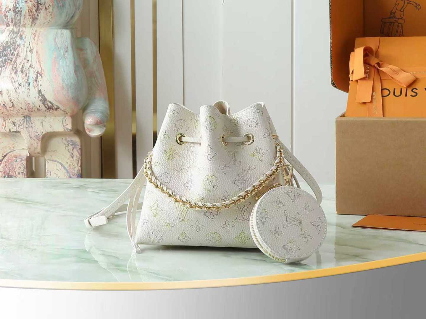 【顶级原单 独家实拍】M15114 本款 Bella 手袋出自 Dream 系列 以镂花皮革呈现 Mon