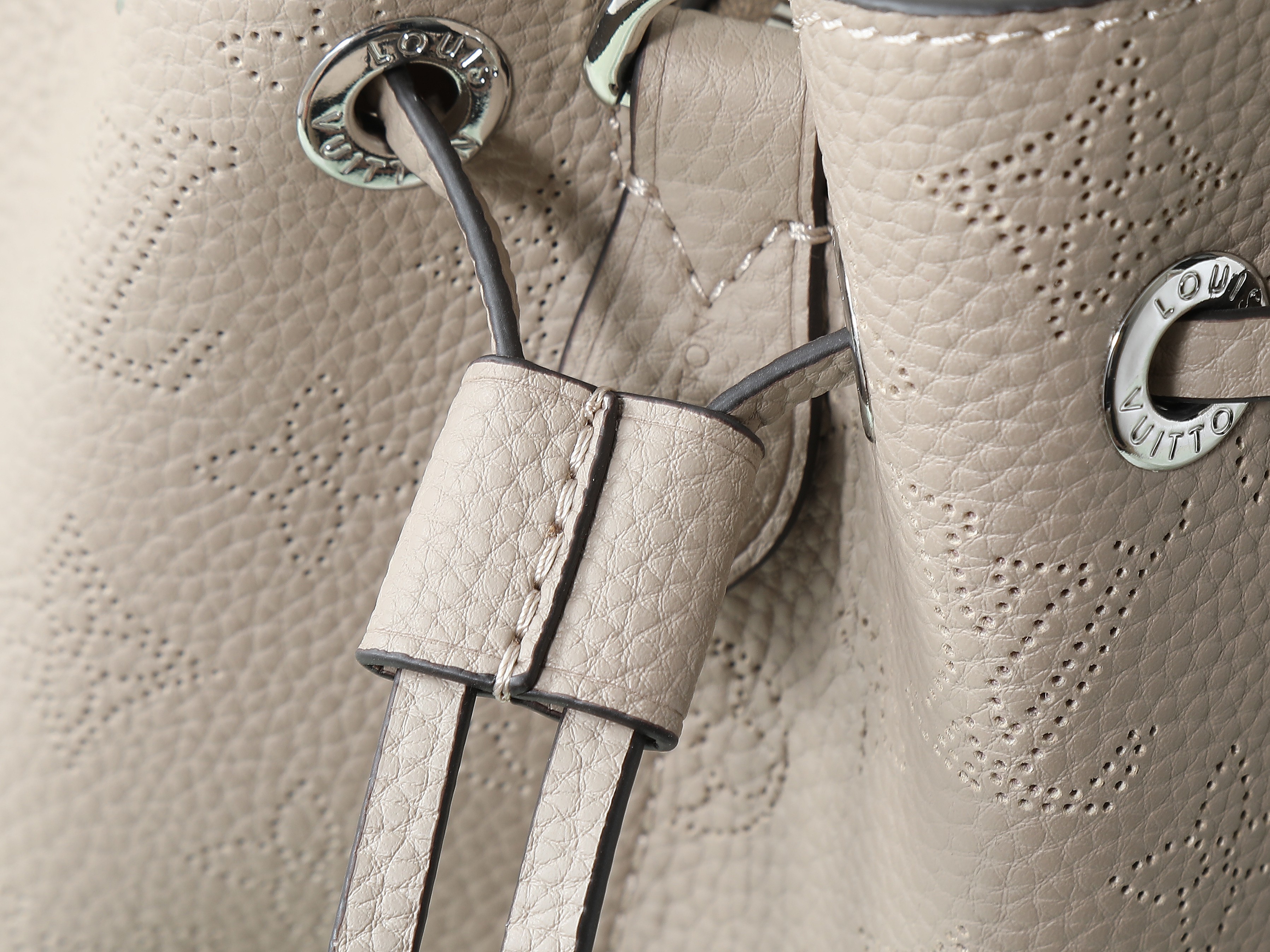 【顶级原单,独家实拍】M59201象灰 全皮购物袋系列 M59200 本款 Bella Tote 手袋巧