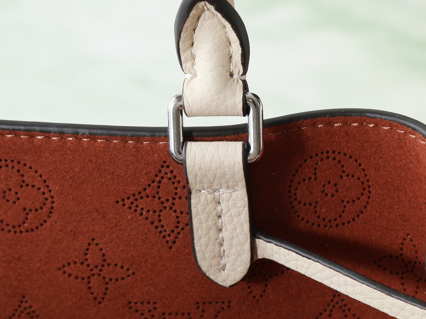 【顶级原单,独家实拍】M59203米白 全皮购物袋系列 M59200 本款 Bella Tote 手袋巧