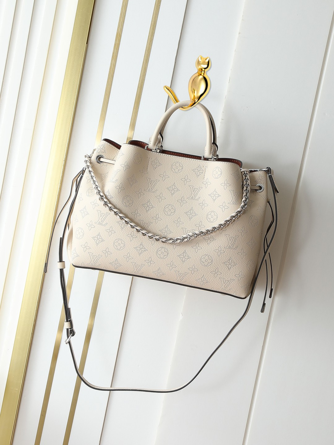 M59203 bolso de cuero con cadena bolso Bella Tote Ys bolso