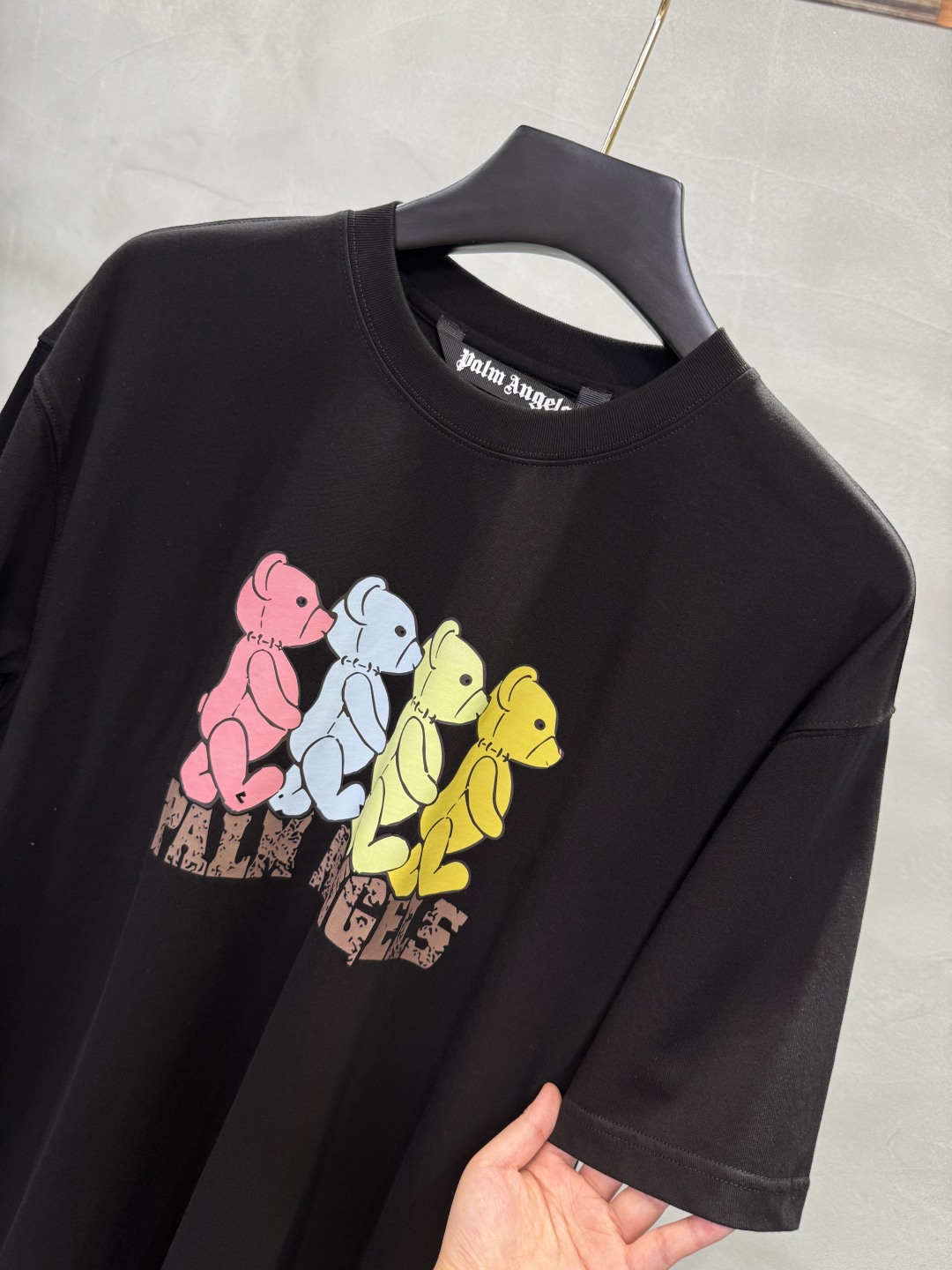 Palm Angels Graphic Lovers T-shirts: New Street Style with Perfect Graphics - 图片 6