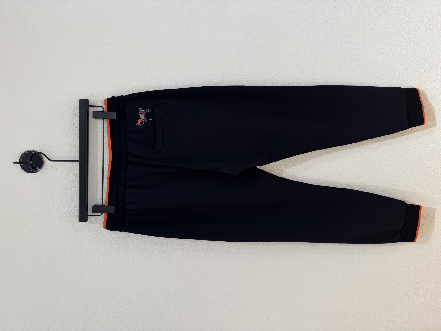 Hermes Black Hoodie and Joggers Set with Orange Trim & Horse Embroidery 10 cmp i1756599875566 2714 0 9