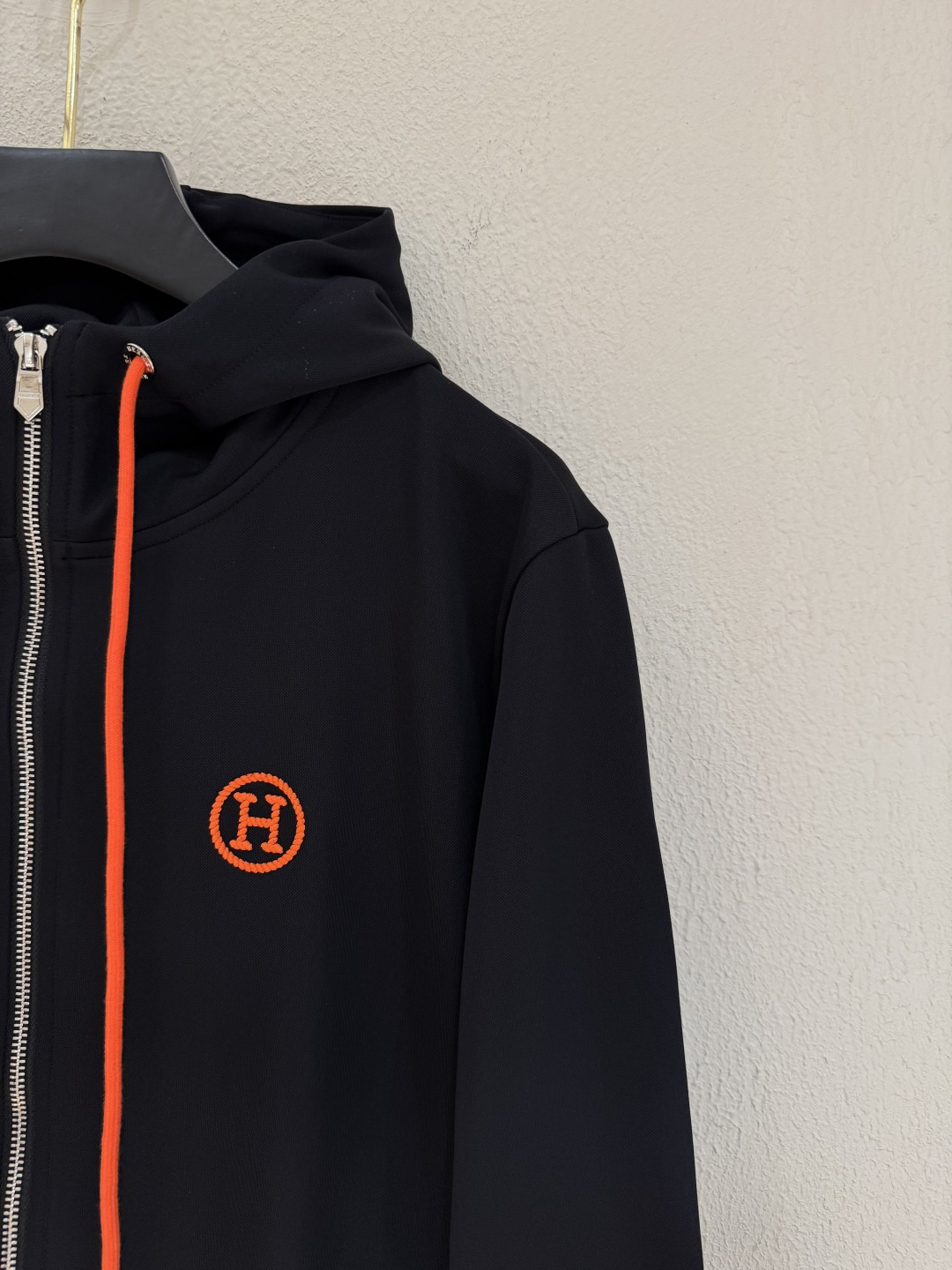 Hermes Men's Navy Blue Hoodie and Joggers Set with Orange Trim 4 cmp i1756599882033 7378 0 3