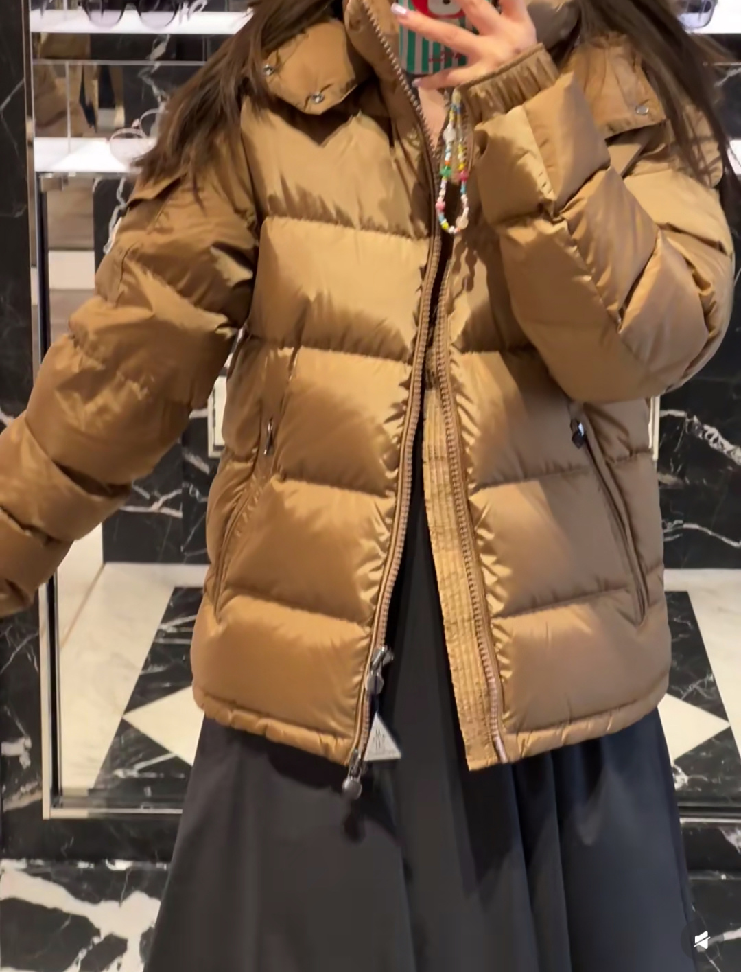 上身效果｜Moncler王牌经典,2025全新上市.Maya(全新科技尼龙)男士哑光短款羽绒夹克外套.限