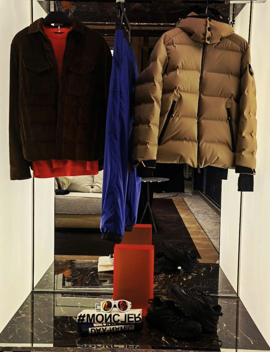 Moncler Montgetech高端男士短款羽绒夹克外套.柜台实拍展示.三色同步在售中.