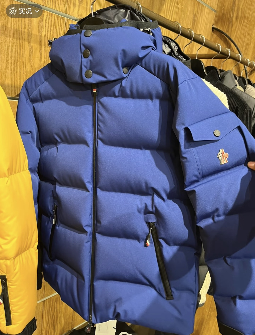 Moncler Montgetech高端男士短款羽绒夹克外套.柜台实拍展示.三色同步在售中.