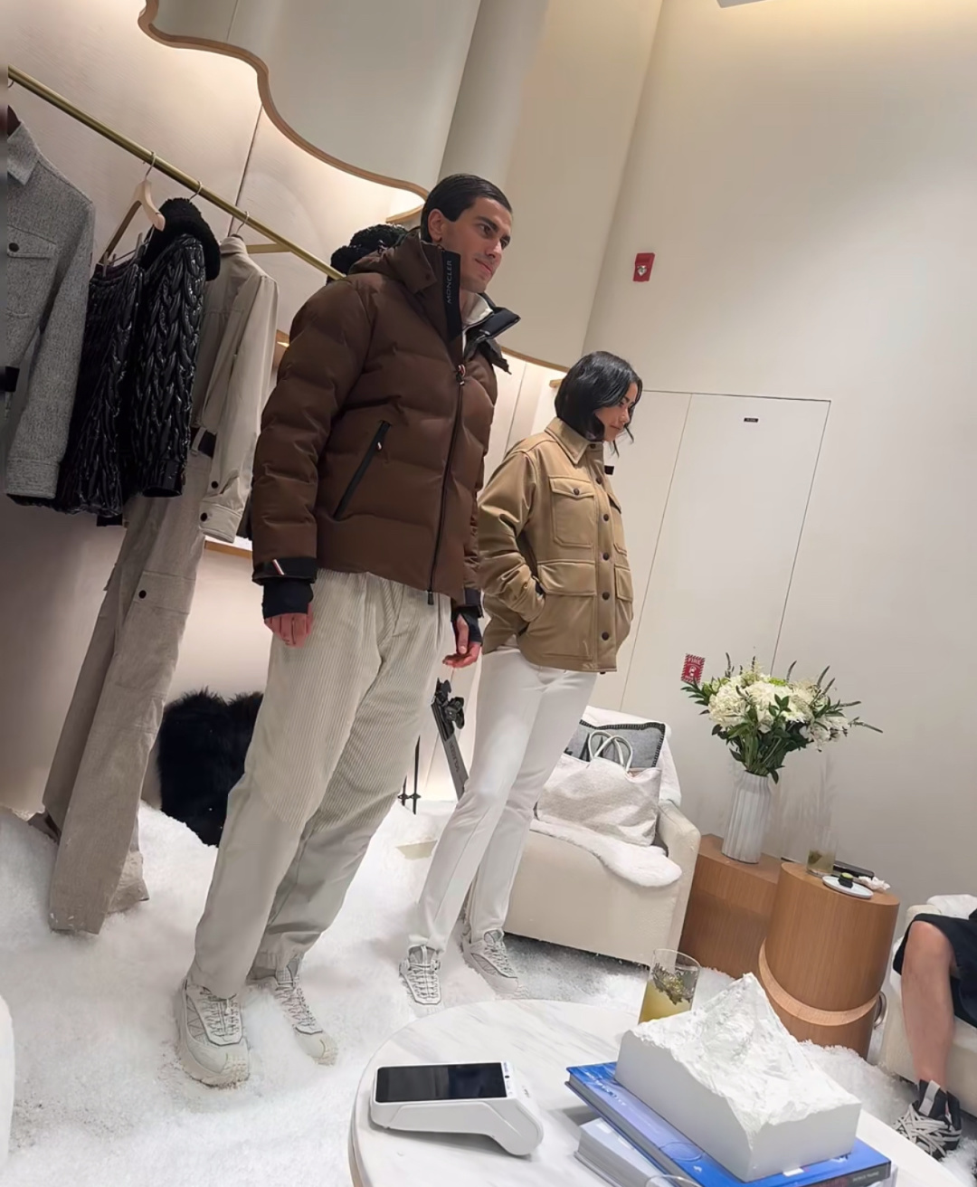 上身效果｜Moncler Montgetech高端男士短款羽绒夹克外套.三色同步在售中.