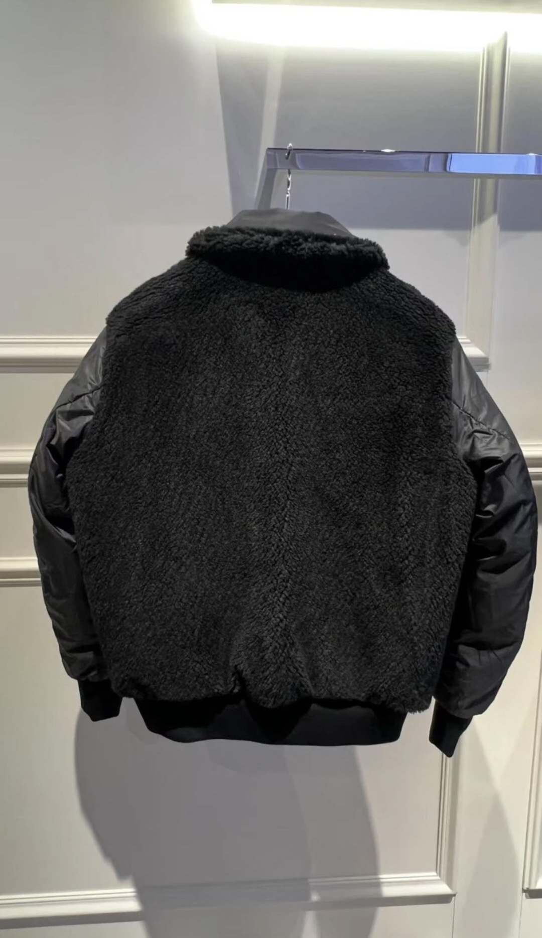 Moncler Maulevrier男士双面泰迪绒飞行员羽绒夹克外套.两面穿搭.柜台实拍参考.