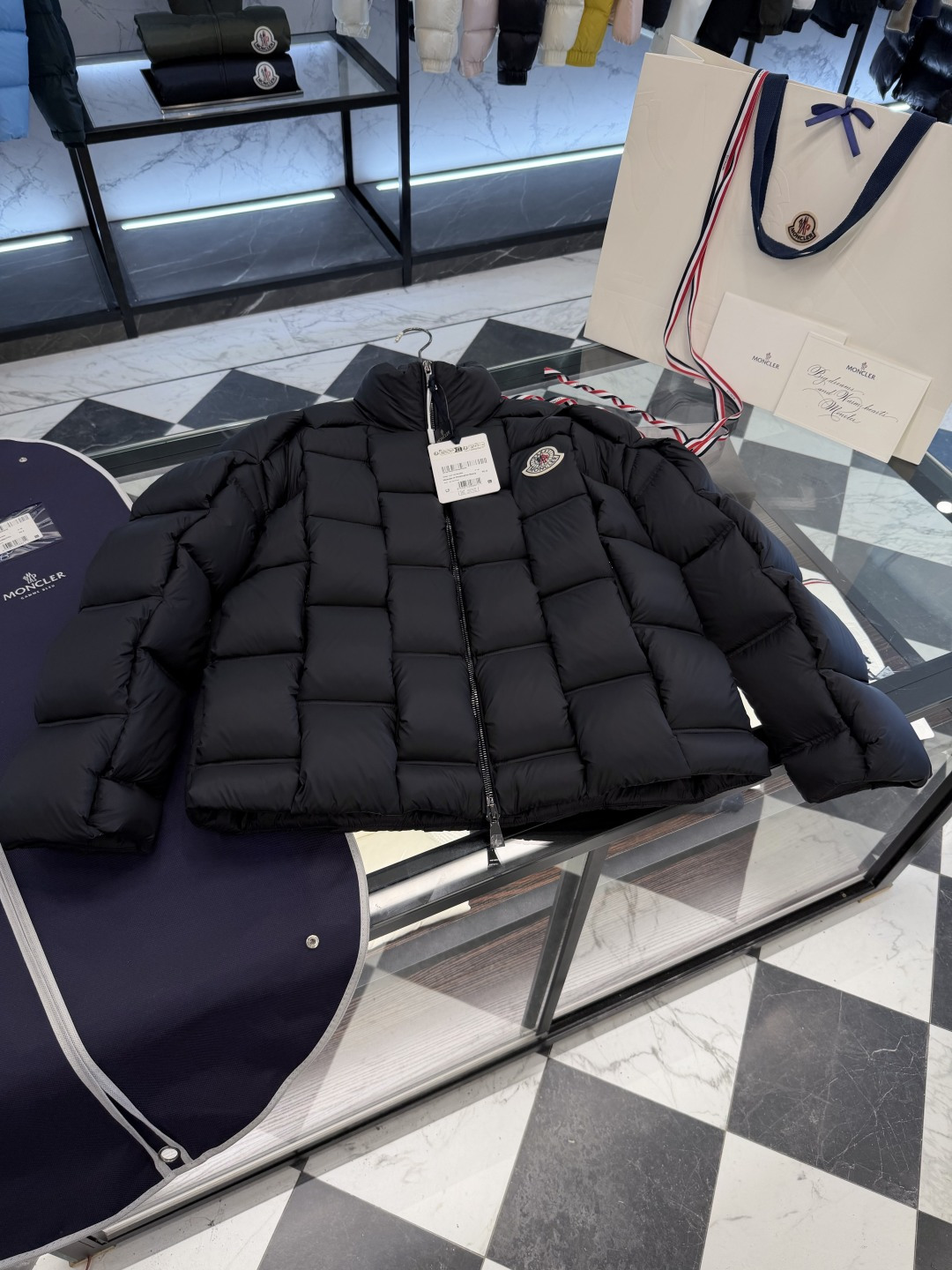 NO:649232,Moncler19860909Moncler x Christopher Raxxy 明星同款男女款 3D绗缝拉链羽绒外套.更多细节实拍.,,jackets & coats,down jacket,alexander wang,Men's clothing