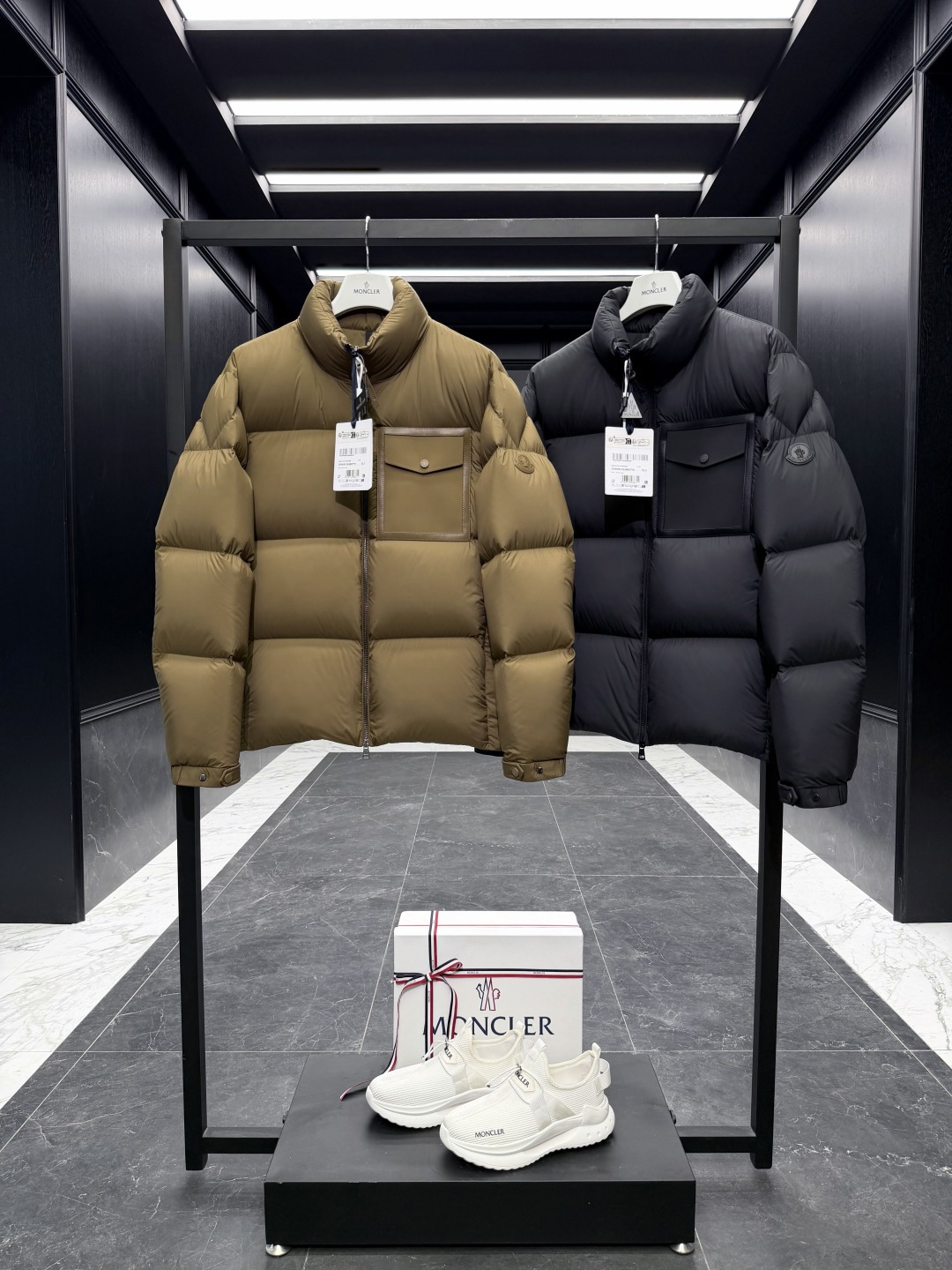 Moncler Stand Collar Puffer Jacket
