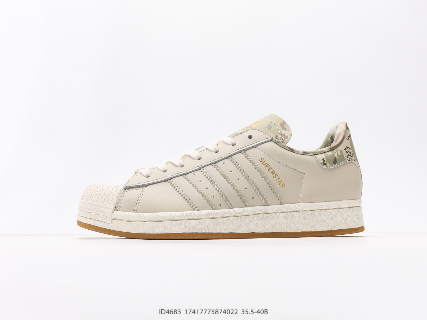 💰100 Adidas ADIDAS SUPERSTAR Clover☘Serie clásica con puntera de concha Nuevas zapatillas de deporte casuales Zapatos deportivos de moda para hombres y mujeres Número de talla: 35.5 36 36⅔ 37⅓ 38 38⅔ 39⅓ 40 Número de artículo: ID4683#174