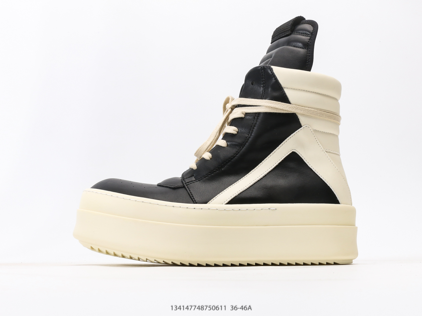 K570 Rick Owens Lacios Jumbo Cabeza redonda Fideos Usar Agua Material de cuero de cuero de cordero Material facial Textura Invencible Diseño de zapatos de pan de pan invencible con esponja de memoria suave y cómoda, agregue grasa linda tpu de alta densidad externa one -one -una caja de regalo de portada del cielo de accesorios de accesorios de accesorios Con tamaños de zapatos de calidad completa: 36 37 38 39 40 42 43 44 46 46#1347748750611