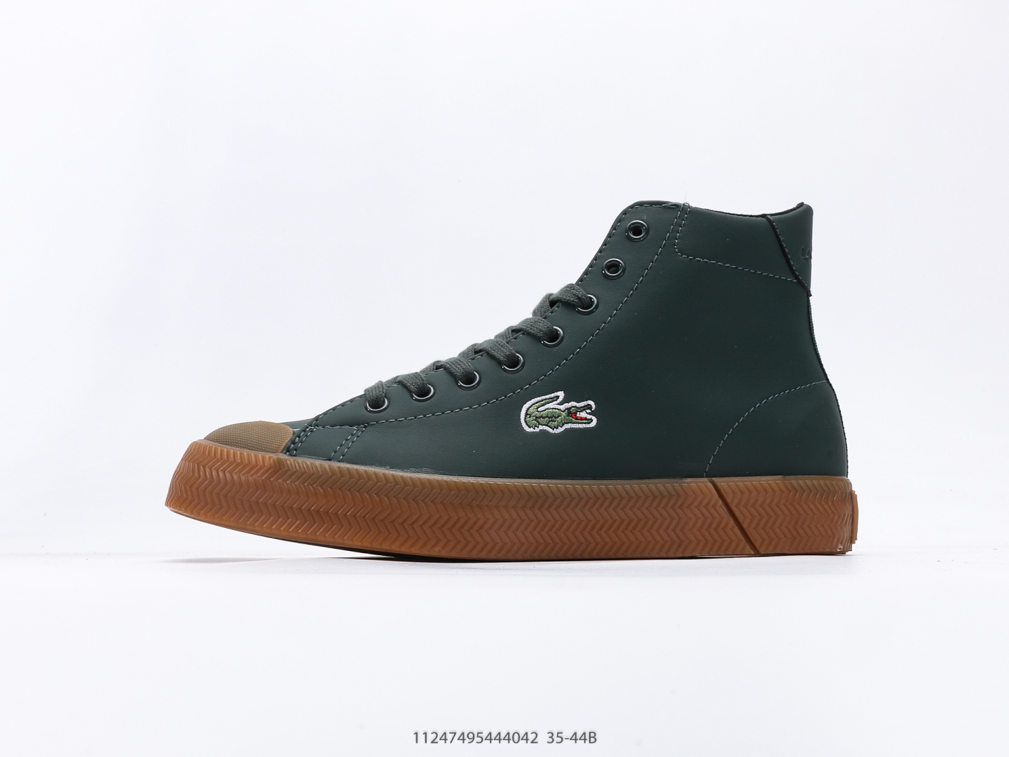 L110 Crocodile Lacoste Classic Leather Gang Gang Gang Wang Yibo mismo piso de zapatillas y zapatillas de zapatillas: 35 36 37 39 40 43 44 44#11247495444042