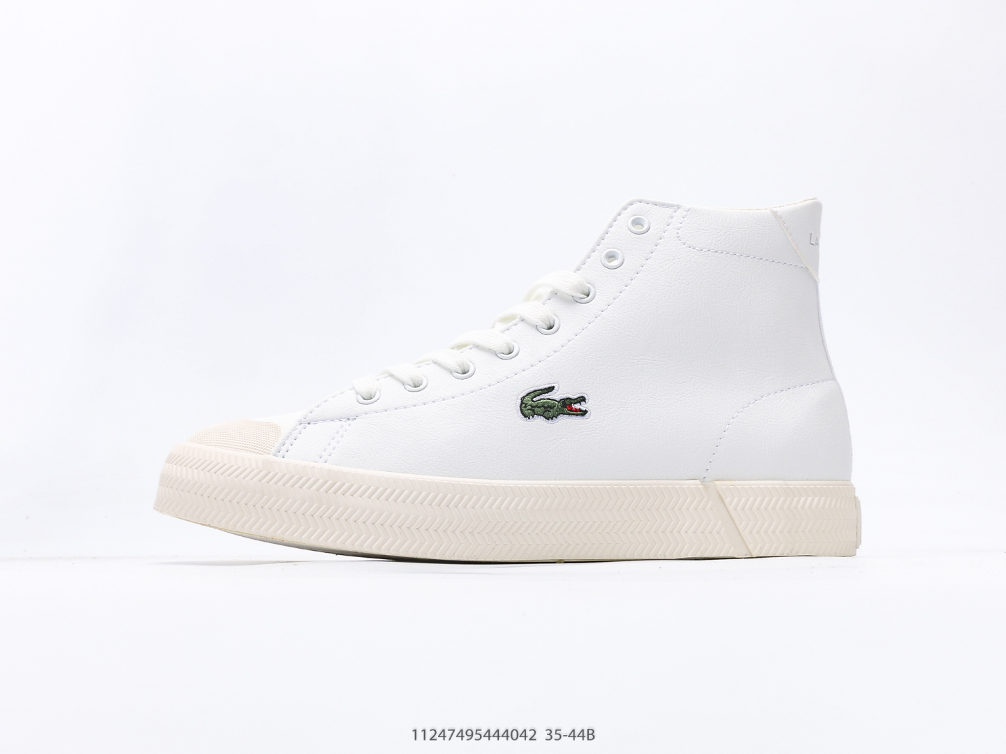 L110 Crocodile Lacoste Classic Leather Gang Gang Gang Wang Yibo mismo piso de zapatillas y zapatillas de zapatillas: 35 36 37 39 40 43 44 44#11247495444042