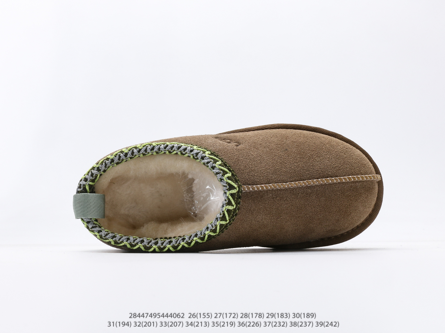 图片[3]-童鞋 UGG Tasman 冬季女士厚底雪地靴 注意：图下方显示为实际脚长，单位毫米[手工测量，可能存在5毫米左右的误差] #28447495444062-选品中心