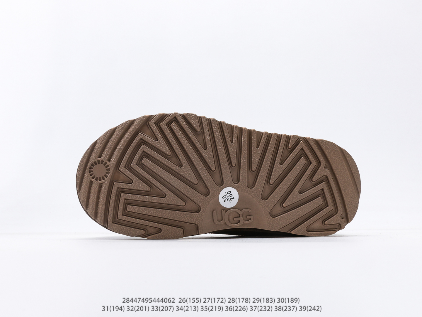 图片[4]-童鞋 UGG Tasman 冬季女士厚底雪地靴 注意：图下方显示为实际脚长，单位毫米[手工测量，可能存在5毫米左右的误差] #28447495444062-选品中心