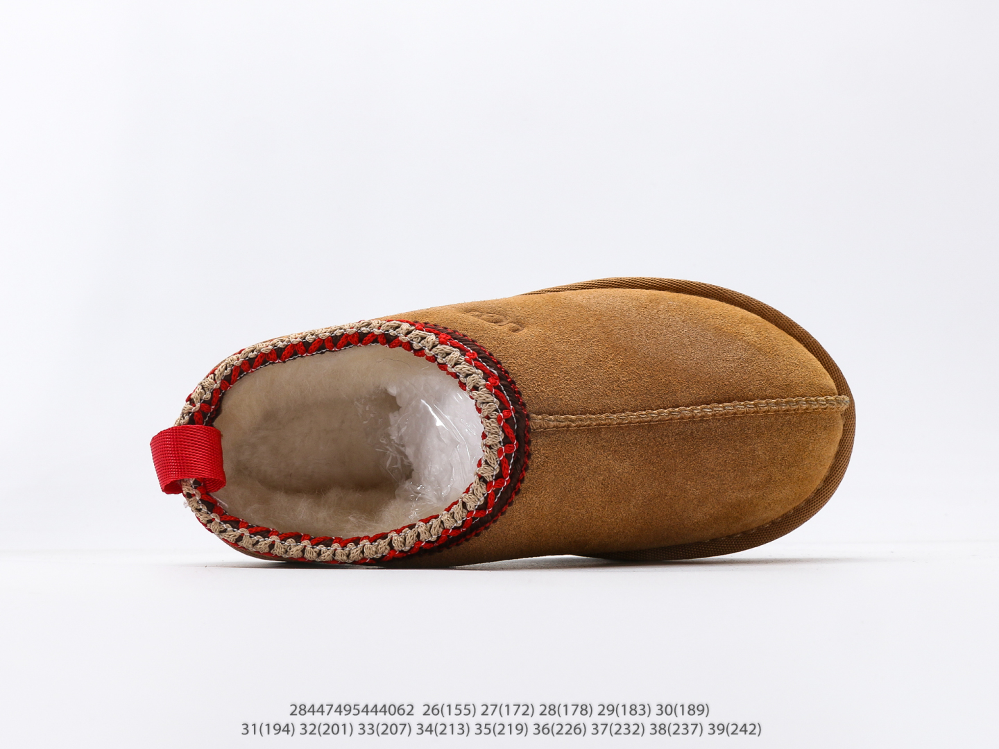 图片[3]-童鞋 UGG Tasman 冬季女士厚底雪地靴 注意：图下方显示为实际脚长，单位毫米[手工测量，可能存在5毫米左右的误差] #28447495444062-选品中心