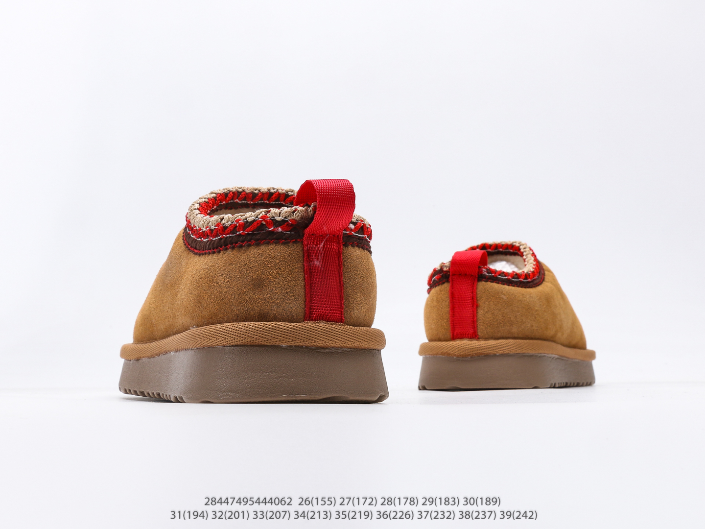 图片[6]-童鞋 UGG Tasman 冬季女士厚底雪地靴 注意：图下方显示为实际脚长，单位毫米[手工测量，可能存在5毫米左右的误差] #28447495444062-选品中心