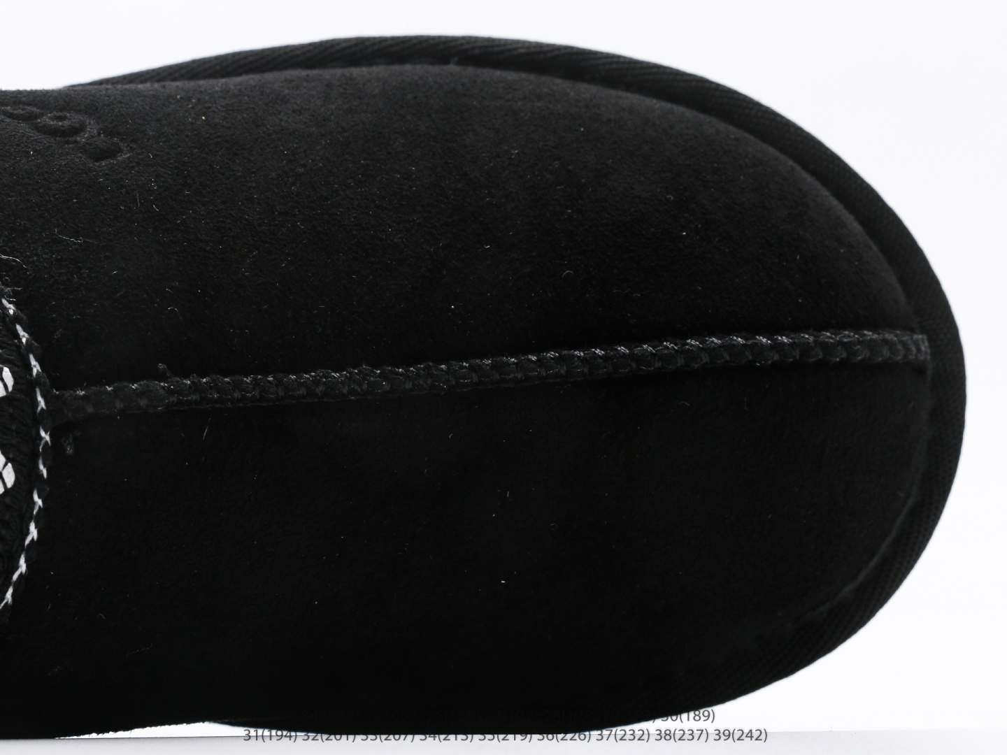 图片[8]-童鞋 UGG Tasman 冬季女士厚底雪地靴 注意：图下方显示为实际脚长，单位毫米[手工测量，可能存在5毫米左右的误差] #28447495444062-选品中心