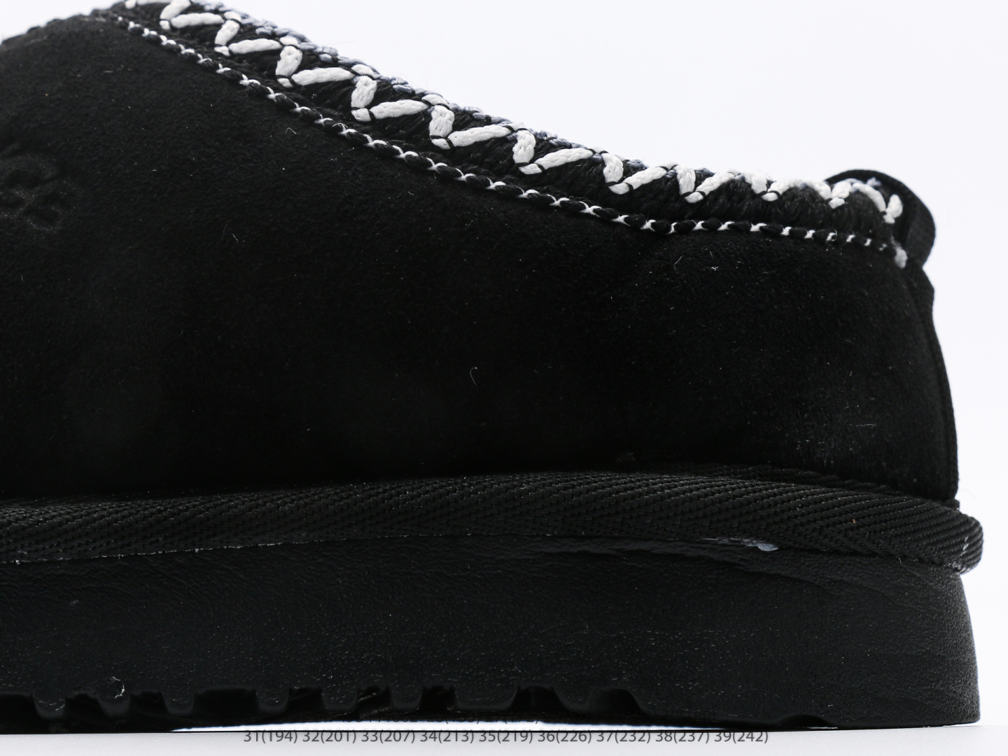 图片[7]-童鞋 UGG Tasman 冬季女士厚底雪地靴 注意：图下方显示为实际脚长，单位毫米[手工测量，可能存在5毫米左右的误差] #28447495444062-选品中心