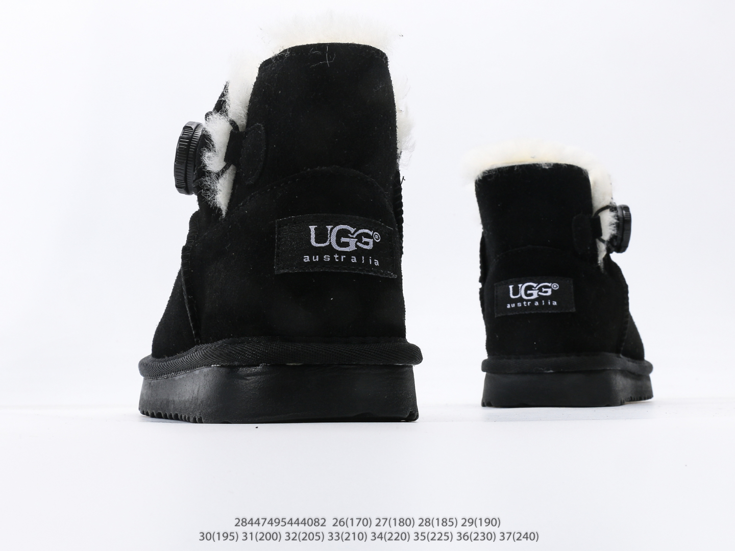 图片[6]-童鞋 UGG Tasman 冬季女士厚底雪地靴 注意：图下方显示为实际脚长，单位毫米[手工测量，可能存在5毫米左右的误差] #28447495444082-选品中心